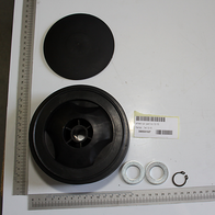 Scheppach-Werkzeugteil für Radkomponenten (Teil 12–15) mit Abdeckscheibe und Ringelementen