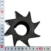 Scheppach-Messerwalze (Skala 3904409009) mit Zahnprofil und Innenbohrung