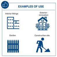 The Scheppach PM1400 Paddle Mixer delivers 1400W power with variable speed up to 760RPM. Perfect for mortar, plaster, and paint. Includes mortar and paint stirrers.