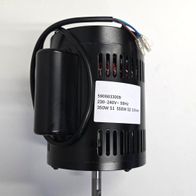 Elektromotor mit technischen Daten auf der Etikette, 230-240V, 50Hz, 350W und 550W