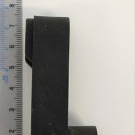 Radhalterung rechts Ø 10,2 mm, Ansicht von vorne.
