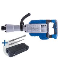 Scheppach-Abruchhammer mit integriertem Werkzeugset und Transportbox für DIY-Anwendungen