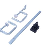 Scheppach-Zubehörteil für Tauchsäge mit Halterungen und Befestigungselementen