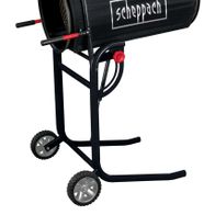 Scheppach RS350 rotating soil sieve with adjustable drum and screen insert