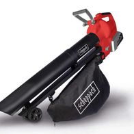 Laubsauger und -bläser BBV500-40Li von Scheppach, seitlich von links gezeigt.