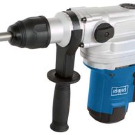 Bohrhammer DH1200MAX von Scheppach, seitliche Ansicht, 230V, 1050W.