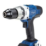 Scheppach CDD45-20ProS Akkuschrauber, von vorne gezeigt.