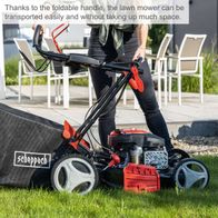 Gras, Rasen, E-Scooter, Gerät, Rasenmäher