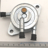 Scheppach-Fahrzeugfüßelpumpe mit integriertem Sensor, Detailansicht