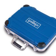 Werkzeugkoffer TB235 Scheppach - 233-teiliges Werkzeug-Set in stabilem ABS-Kunststoffkoffer. Der Koffer ist von oben links gezeigt.