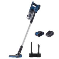 Scheppach Akku-Handstaubsauger mit Staubbeutel, LED-Anzeige und Becheraufsatz
