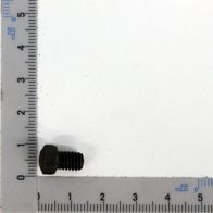 Scheppach-Schraube (Skala 1:1) mit Gewinde, Maßstab für Genauigkeit