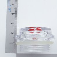 Ölschauglas mit integrierter Dichtung für M27 x 1,5-Maßsystem, transparent und mit Sichtfenster