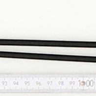 Bowdenzug 1310 / 1450mm / Z - Z - Haken von Scheppach. Der Bowdenzug wird von links nach rechts gezeigt.