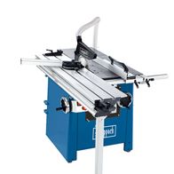 Formatkreissäge Forsa 4.0 von Scheppach, von der Seite gezeigt.