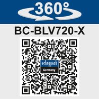 360°-Drehfunktion für den Akku-Laubsauger/-bläser BC-BLV720-X von Scheppach