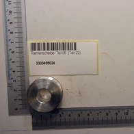 Scheppach-Riemenscheibe (Teil 35) mit Beschriftung und Nummerierung