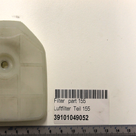 Luftfilter Kettensäge, Teil 155, Artikelnummer 39101049052, von vorne.