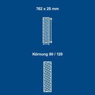 Scheppach-Dienstleister: Messstab mit 762 mm Länge und 25 mm Breite, Kornstufen 80/120