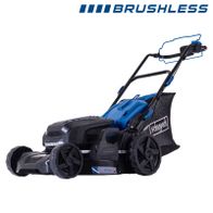 Brushless-Mähmaschine mit 47 cm breitem Schnittwerkzeug