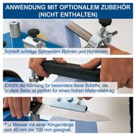 Nassschleifsystem-Tigerstein mit zwei Seiten für präzise Schleifarbeiten und Materialabtrag