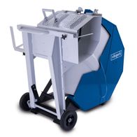 Wippsäge mit Transportwagen für Scheppach-Modell HS730, inkl. Rollen und Halterung für präzise Positionierung