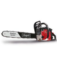 Benzin Kettensäge CSP50 von Scheppach mit ProCut System. 45 cm Schwertlänge, 2,44 PS, 45 cm³, Auto Choke.