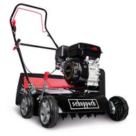 Benzin Vertikutierer SC40P mit 212cc Motor, 40cm Arbeitsbreite, verstellbare Tiefe von -15 bis +5 mm, 45L Fangkorb.