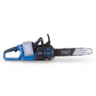 Akku-Kettensäge BC-CS355Duo-X Scheppach mit ProCut-System, brushless Motor, Schnittlänge 33,5cm, Schwertlänge 35,6cm.