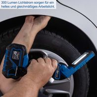 Akku-Arbeitsleuchte mit 300 Lumen für präzises Licht bei der Werkstattarbeit
