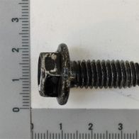 Scheppach-Sechskantskopfschraube mit Flansch im Sondergewinde M9,5x25