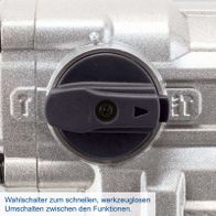 Schalter für schnelles Umschalten zwischen verschiedenen Funktionen eines Werkzeugs