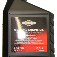 Briggs & Stratton 4-Takt-Öl (SAE 30) für Luftgekühlte Motoren, 0,5 Liter