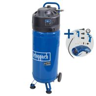 Standkompressor mit 50-Liter-Kessel, 1500 Watt, inkl. Zubehörset und 10 Meter Schlauch