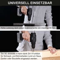 Elektrische Bohrmaschine, Werkzeug, Schreiner, Person, Holz