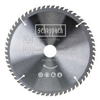 Kreissägeblatt von Scheppach, Part-No: 7901201702, Max. Drehzahl: 7100 U/min, Ansicht von vorne.