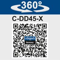 Der Akku-Bohrschrauber C-DD45-X von Scheppach bietet ein Drehmoment von 45 Nm, 25+1 Drehmomentstufen, eine LED und einen Gürtelclip.