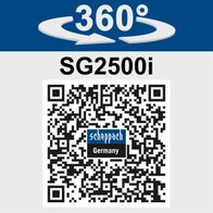 360°-Drehfunktion für flexible Platzierung des Inverter-Stromerzeugers SG2500i