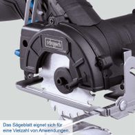 Scheppach-Sägeblatt für vielseitige Anwendungen, präzise Schnittqualität