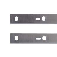 Zwei graue Metallschienen mit ovalen und rechteckigen Löchern. Artikelnummer 794873.