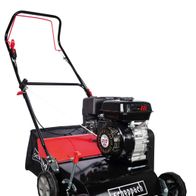 Scheppach-Gartengerät mit Verbrennungsmotor und Lenkgestänge