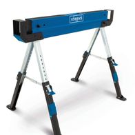 Scheppach workbench with adjustable legs for precise height adjustment