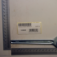 Scheppach-Einmaulschlüssel mit Markierung '19'