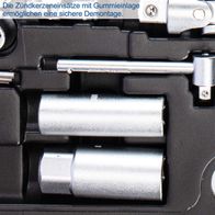 Sprengkerzen-Einsätze mit Gummi-Inlage für sicheren Demontagevorgang