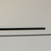 Eine 60 cm lange Messschiene mit Millimeter- und Zentimeter-Einteilung, von vorne fotografiert.