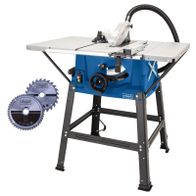 Scheppach Tischkreissäge HS100S mit ausziehbarem Arbeitsblatt und integriertem Dust Extractor