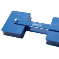 Doppelmagnet 360° von Scheppach, Ansicht von oben.