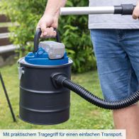 Ergonomischer Traggriff für einfaches Transportieren eines Behälters mit Auslass