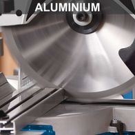 Kappzugsäge mit Aluminium-Werkzeugaufnahme für präzise Schnitte