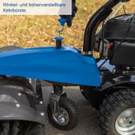 Verstellbare Kehrbürste mit Winkel- und Höhenanpassung für Scheppach Kehrmaschine SC2200PE